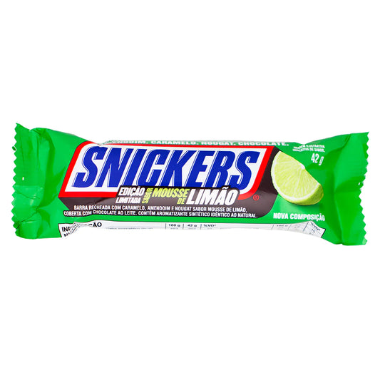 Snickers Limão (Lime Mousse), 42g (Brazil)