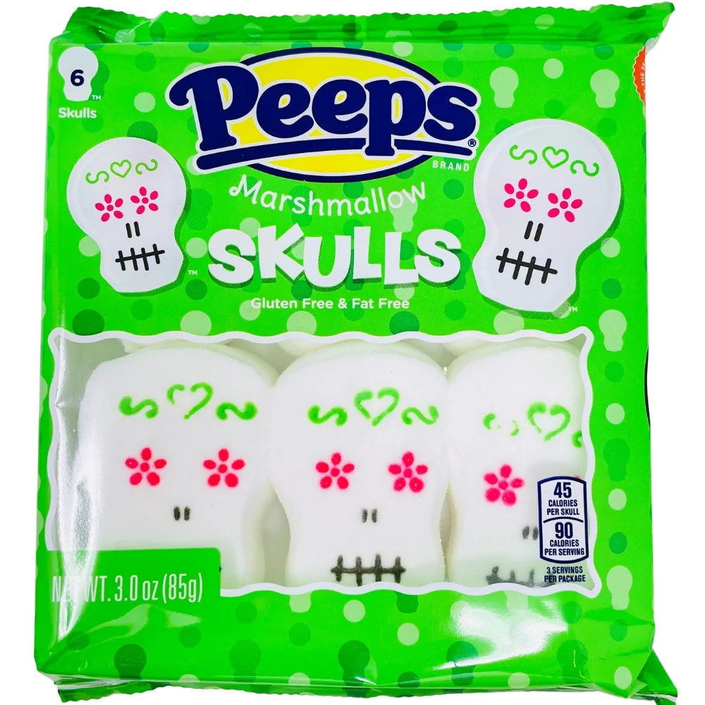 Peeps - Marshmallow Skulls