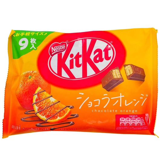 Japanese Mini KitKat: Chocolate Orange - 1 Piece
