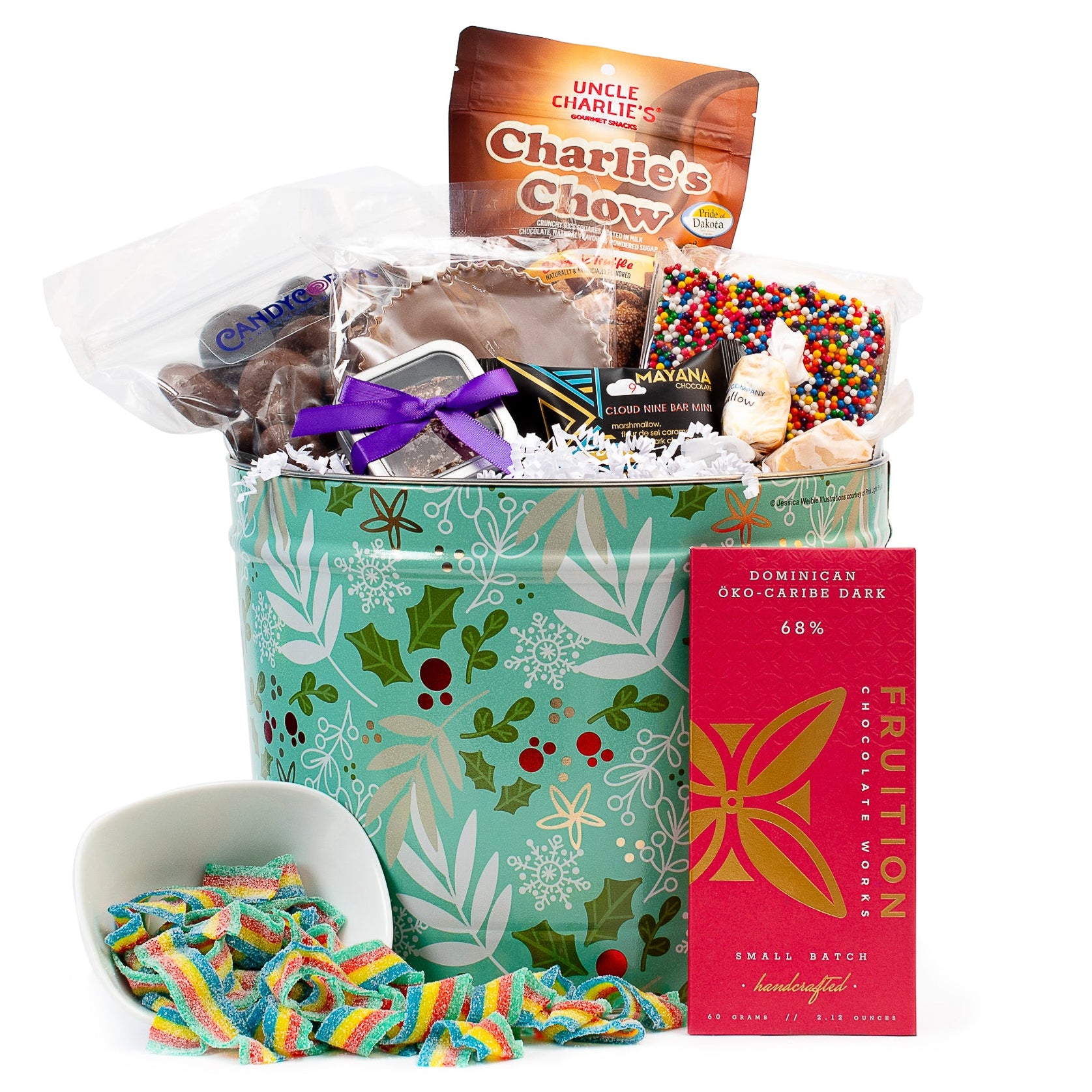 Candycopia Collection - Large Holiday Tin - Candycopia