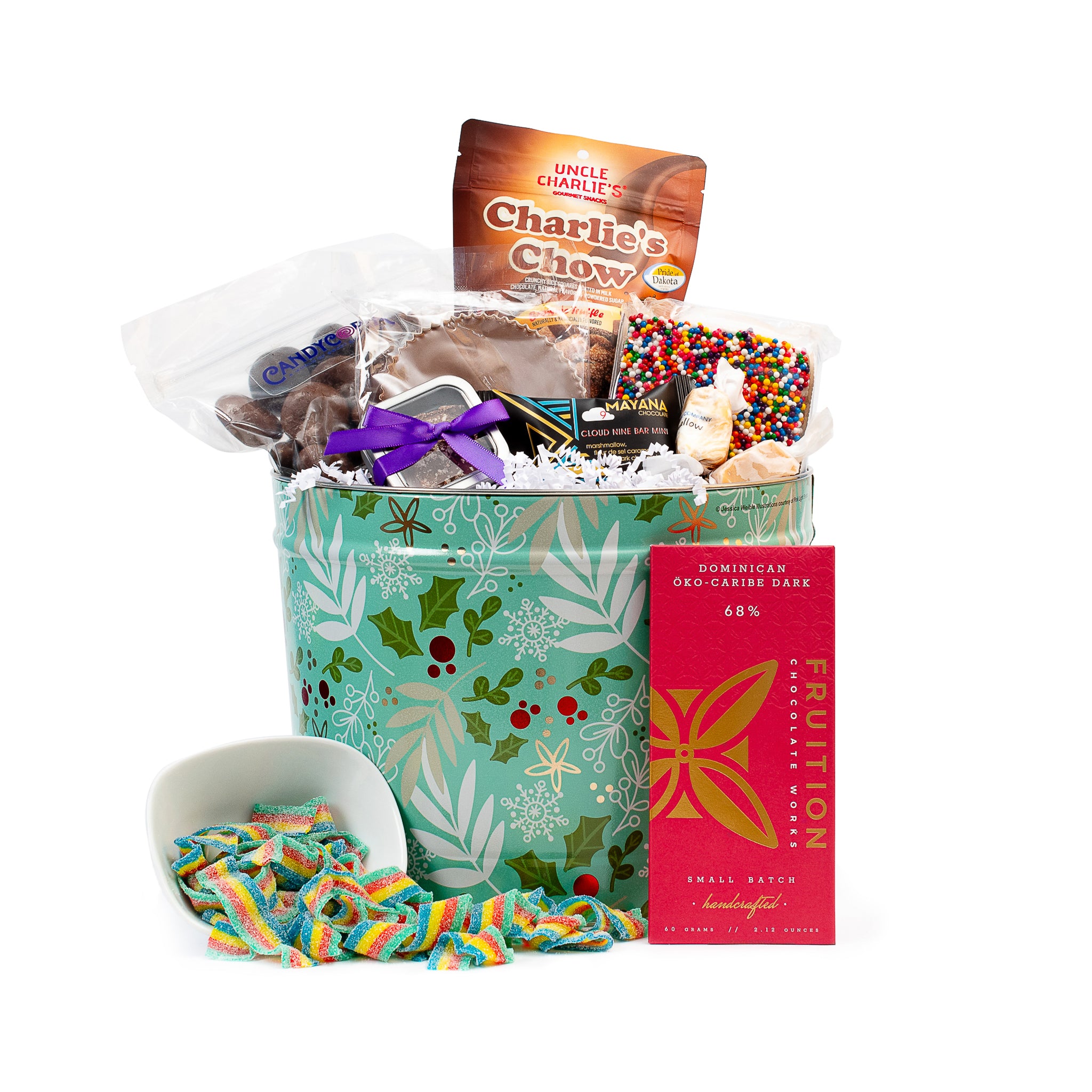 Candycopia Collection - Large Holiday Tin - Candycopia