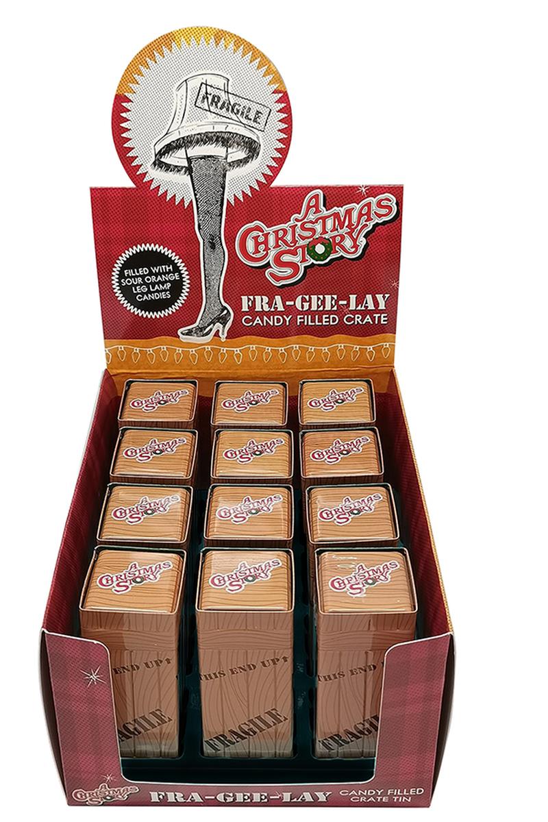 A Christmas Story Fra-Gee-Lay Candy Filled Crate