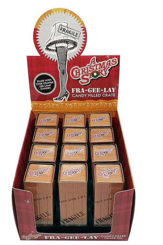 A Christmas Story Fra-Gee-Lay Candy Filled Crate