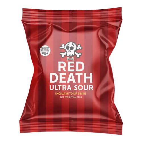 Front packaging of the 100g bag of Mr