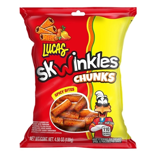 Lucas Skwinkles Chunks Spicy Mango Large - Candycopia