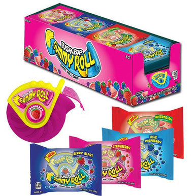 Push Pop Gummy Roll - Candycopia