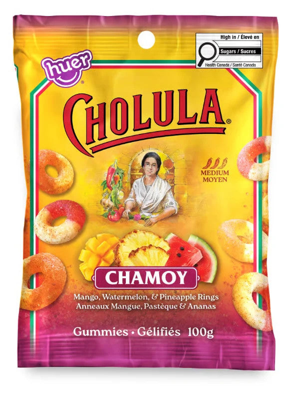 Cholula Chamoy Tropical Gummy Rings