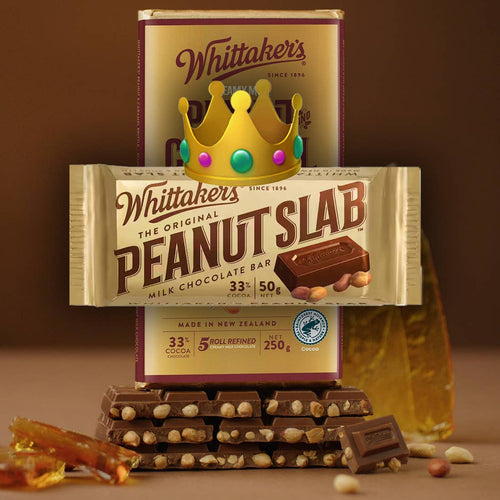 Whittakers Peanut Slab New Zealand Chocolate