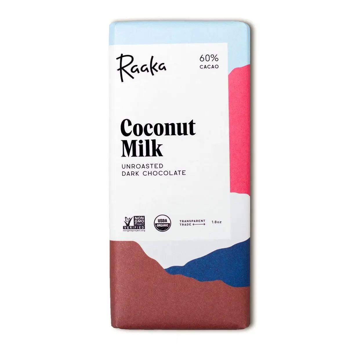Raaka - Coconut Milk 60% - Candycopia
