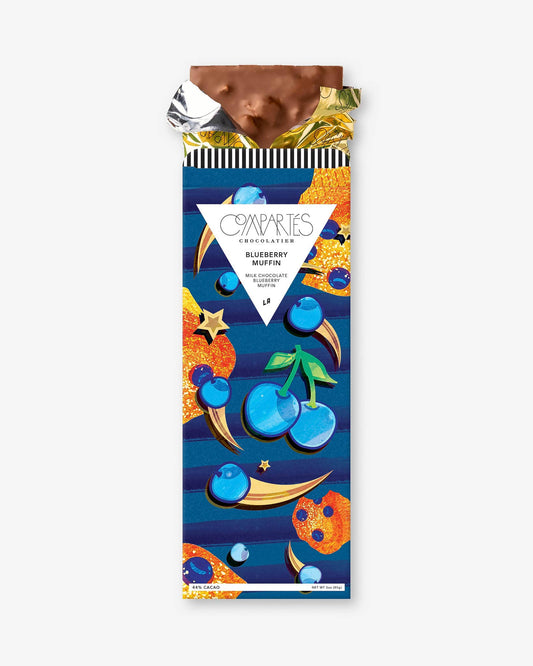 Compartes - BLUEBERRY MUFFIN Gourmet Chocolate Bar