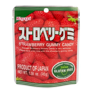 Kasugai Strawberry Gummy - Candycopia