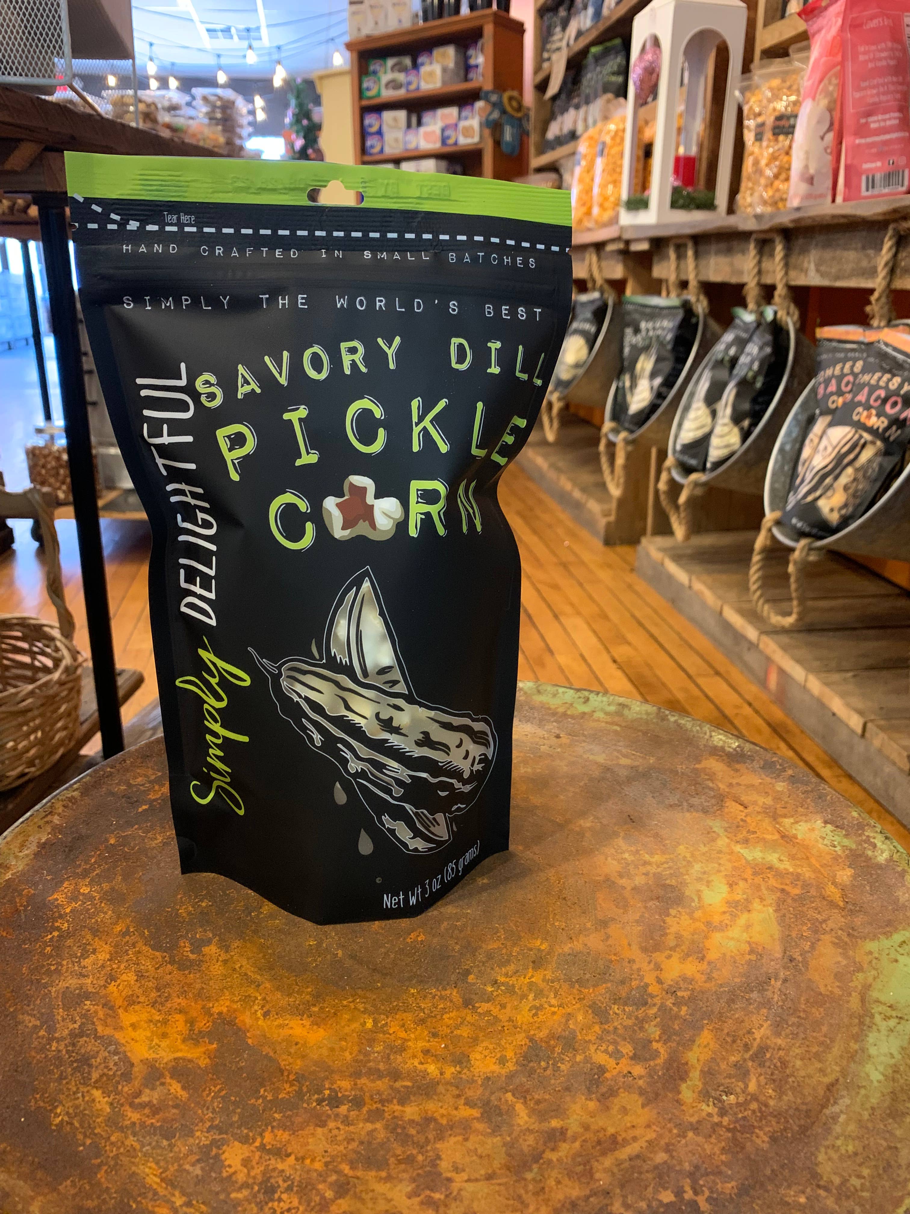 Simply Delightful - Savory Dill Pickle Popcorn - Candycopia
