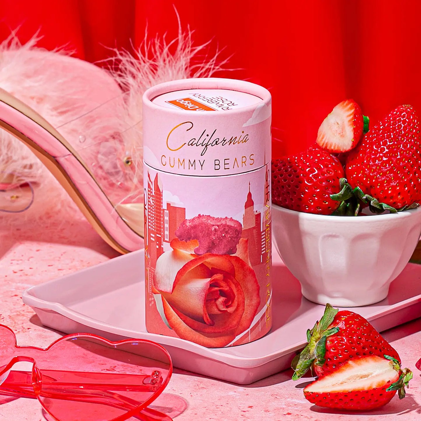 California Gummy Bears - San Diego Strawberry Rose