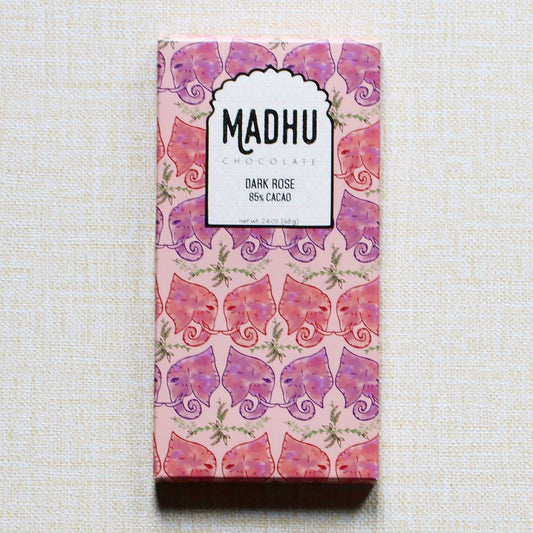 Madhu Chocolate - Dark Rose - 85% Cacao