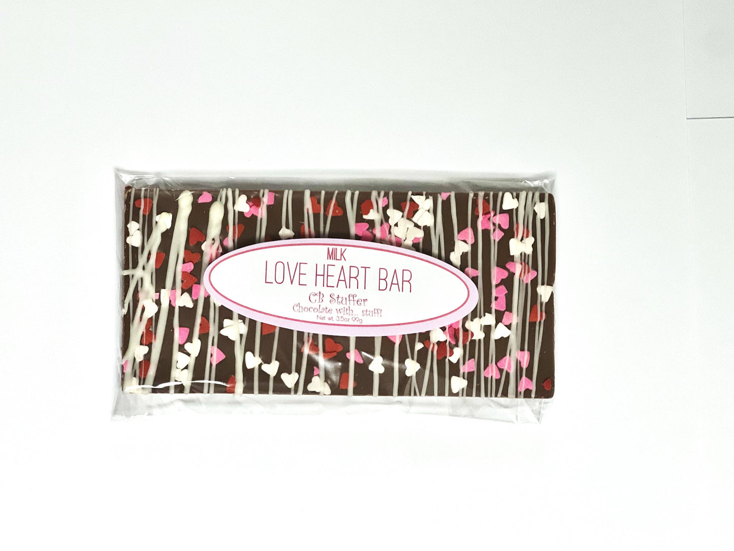 CB Stuffer - LOVE Heart Bar (Milk Chocolate)