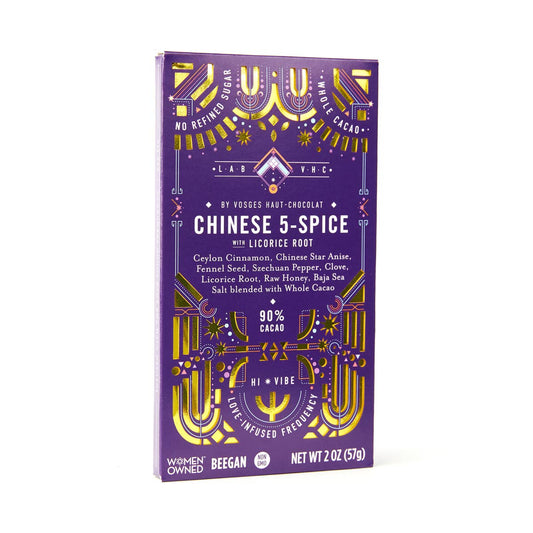 Vosges - Chinese 5-Spice with Licorice Root Chocolate Bar