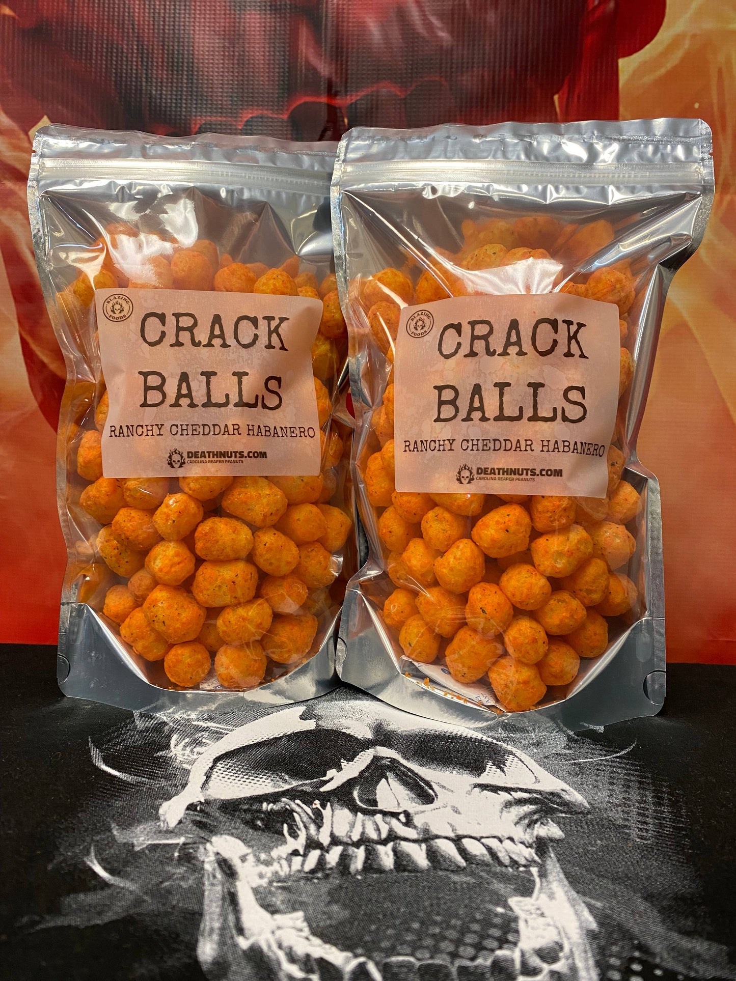 Blazing Foods - Crack Balls: Carolina Reaper Ranch!