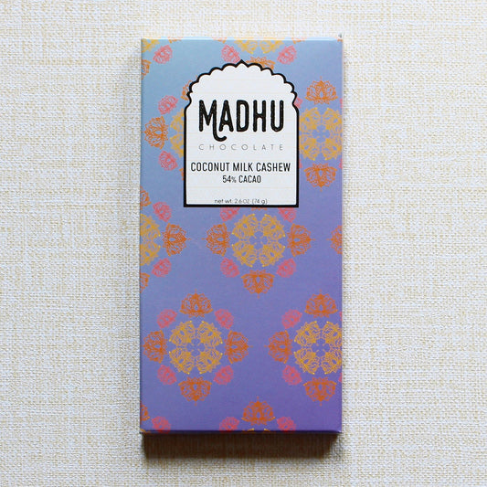 Madhu Chocolate - 54% Coconut Milk Cashew