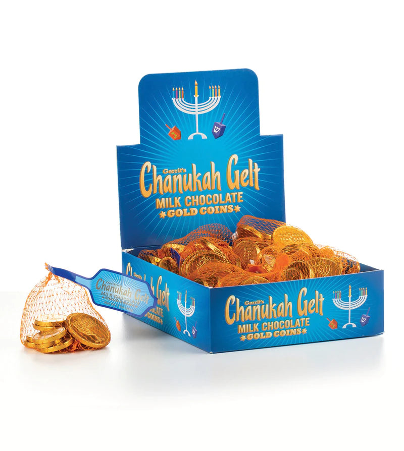 Chanukah Gelt - Gold Coins (1.5oz) - Candycopia