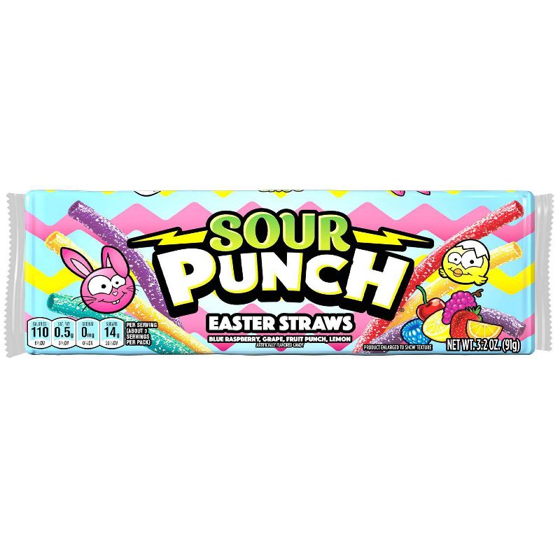Sour Punch Easter Straws - Candycopia