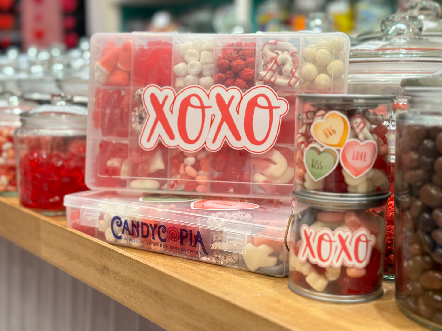 Valentine's Candy Tackle Box