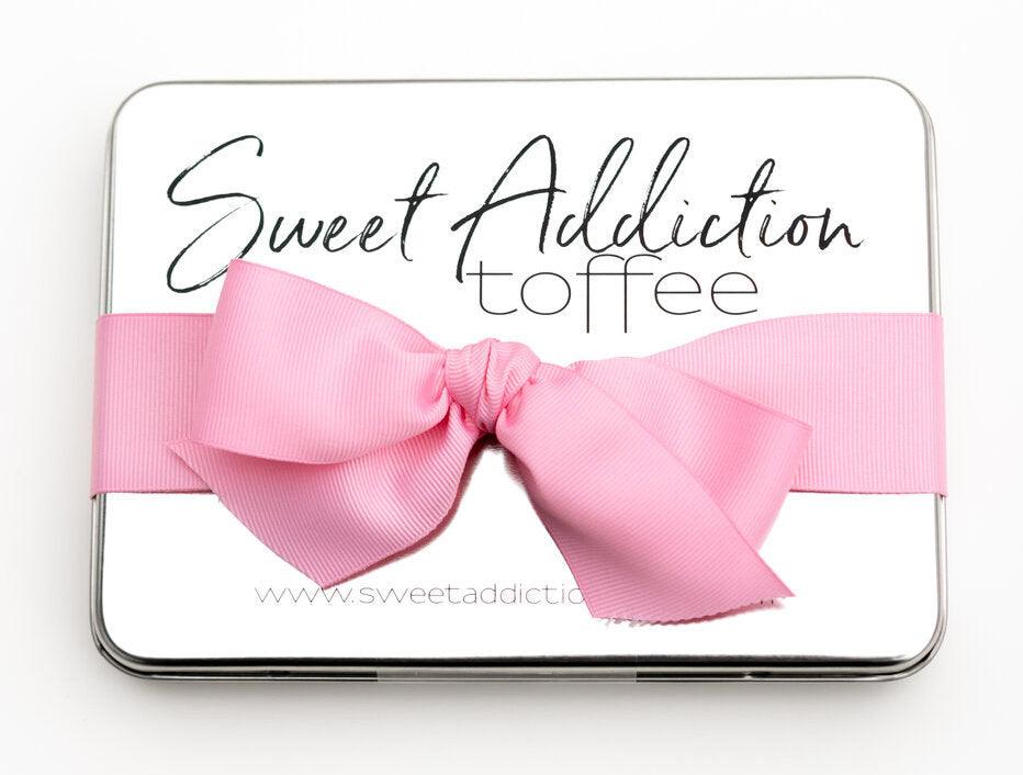 Sweet Addiction Toffee - 1 lb Tin - Candycopia