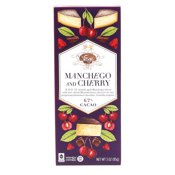 Vosges- Manchego & Cherry Chocolate Bar