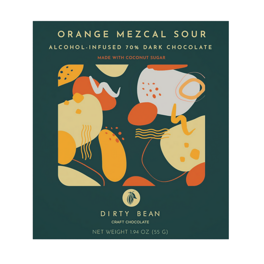 Dirty Bean Orange Mezcal Sour