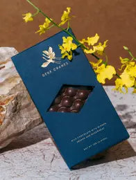 Deux Cranes - Milk Chocolate with Ginger Sesame and Buckwheat