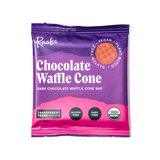 Raaka - Chocolate Waffle Cone