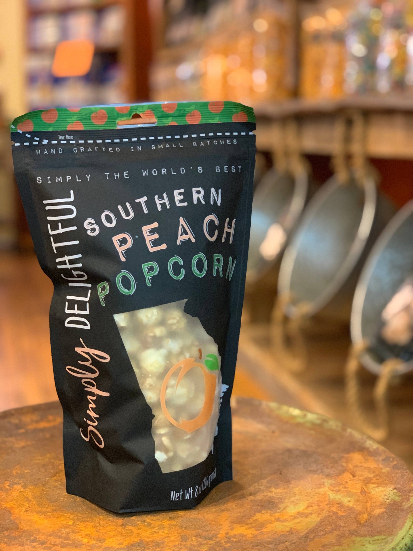 Simply Delightful - Southern Peach Popcorn