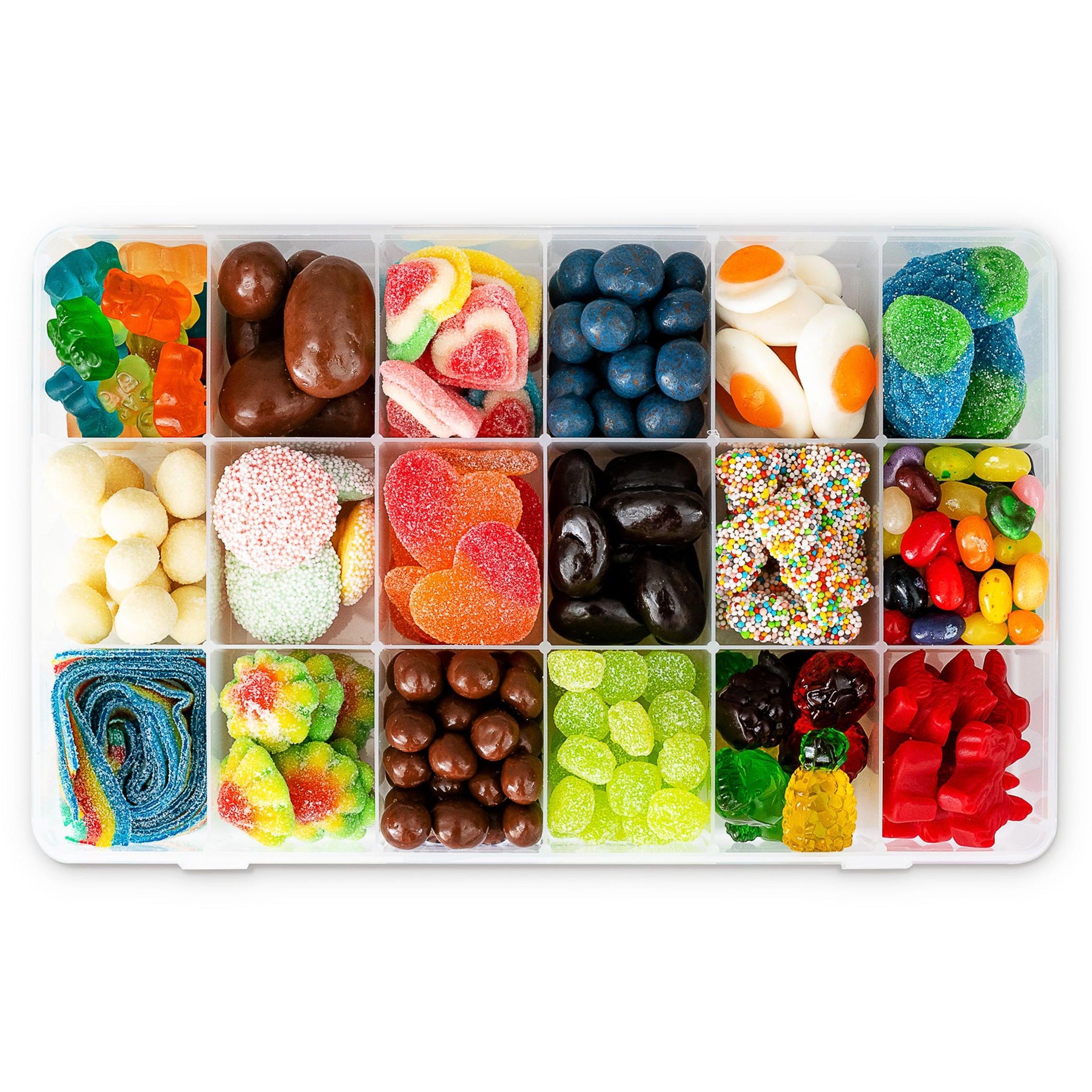 happy tackle box Happy Birthday Candy Tackle Box Blue