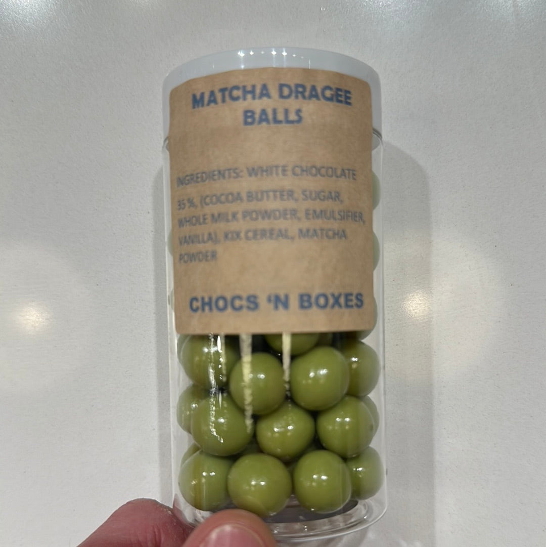 Chocs 'n Boxes (Balls/Dragees) - Matcha