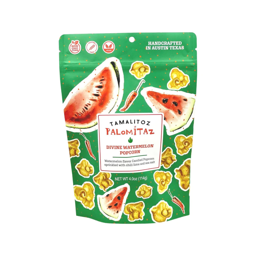 Tamalitoz Palomitaz- Divine Watermelon Popcorn