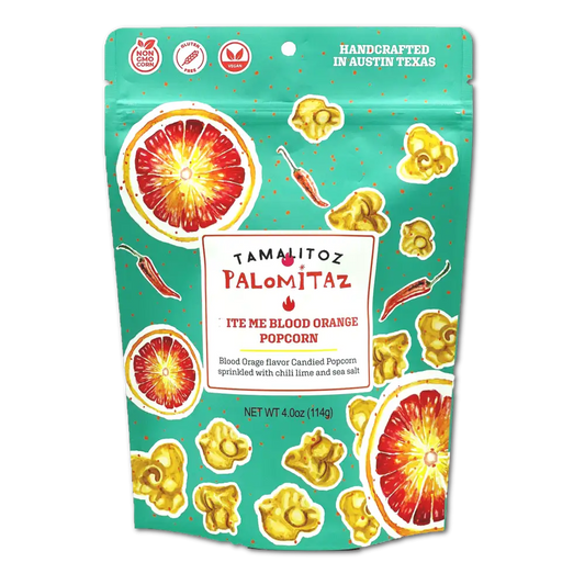 Tamalitoz Palomitaz- Bite Me Blood Orange Popcorn