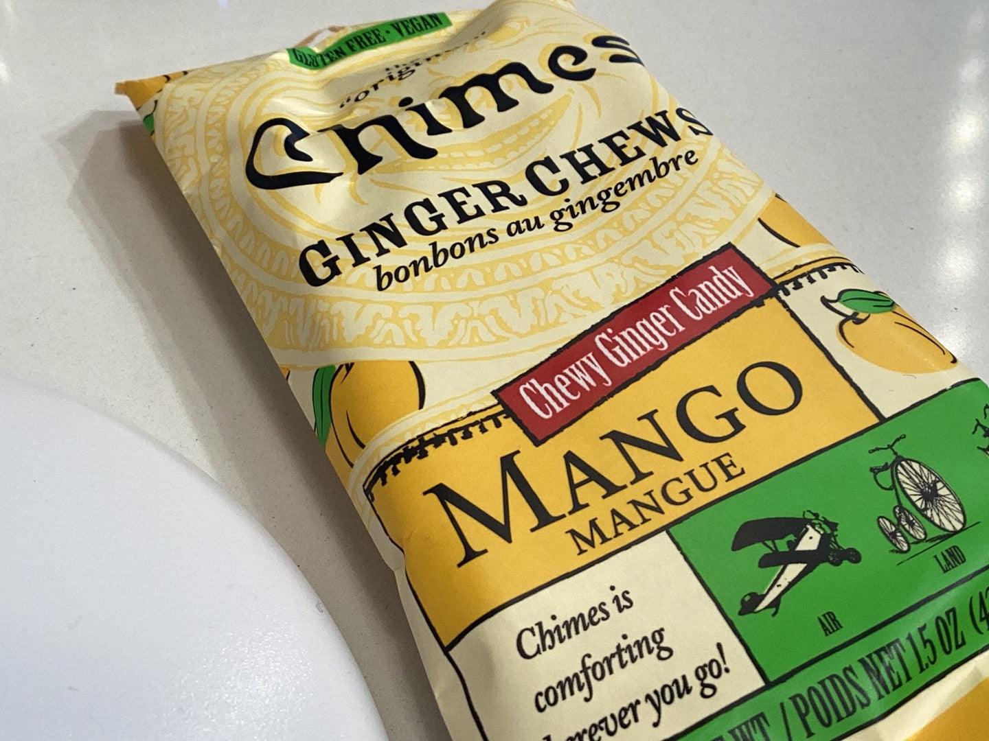 Chimes Ginger Chews - Mango - Candycopia