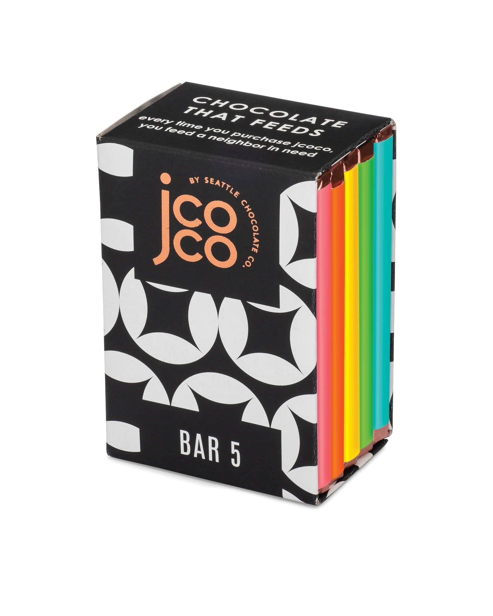 Jcoco 5-Bar Gift Box - Milk - Candycopia